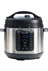 Crock-pot SCCPPC800-V1 Crock-Pot 8-Quart Multi-Use XL Express Crock Programmable Slow Cooker and Pressure Cooker with Manual Pressure, Boil & Simmer, Black Stainless