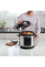 Crock-pot SCCPPC800-V1 Crock-Pot 8-Quart Multi-Use XL Express Crock Programmable Slow Cooker and Pressure Cooker with Manual Pressure, Boil & Simmer, Black Stainless