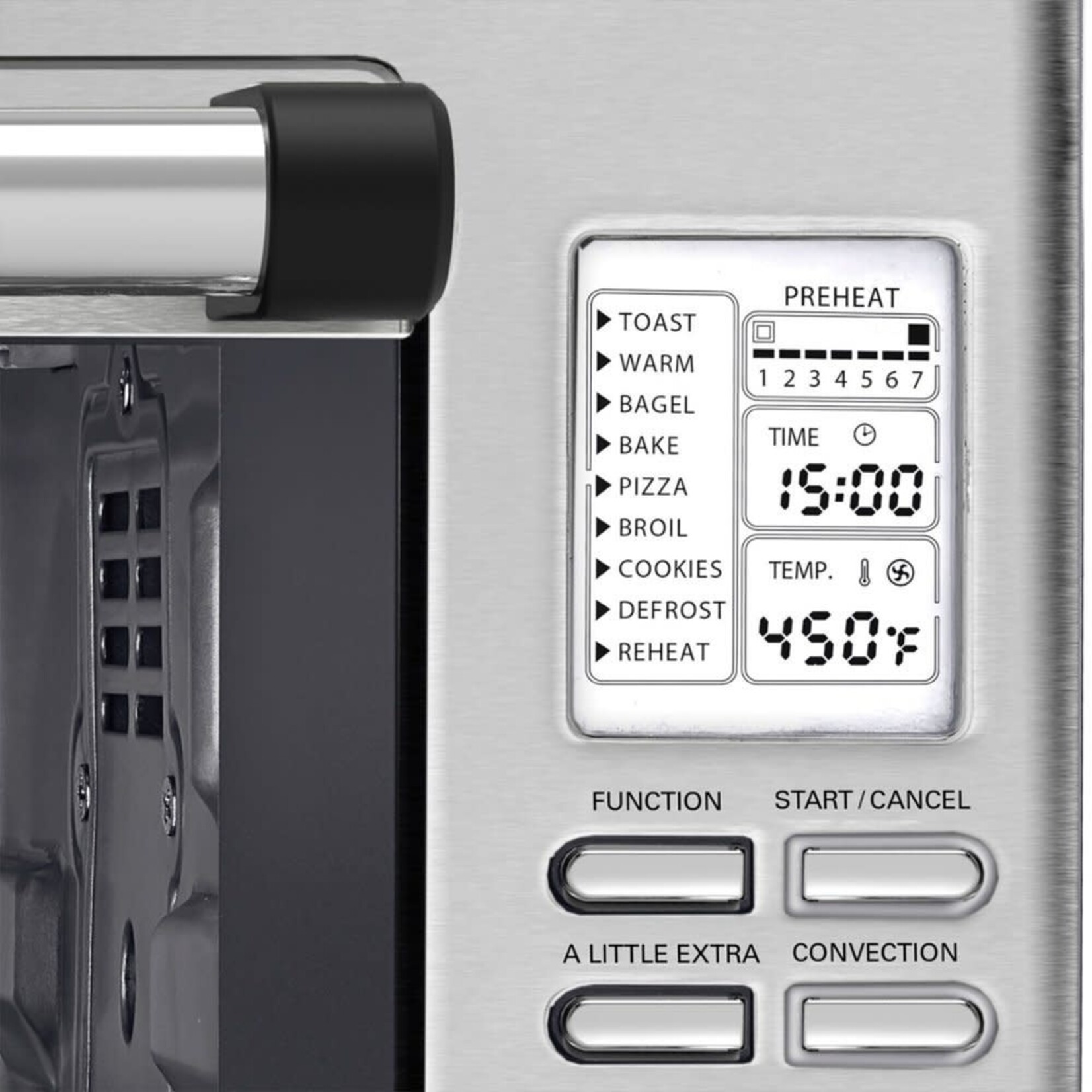 Bella Pro Series #90077 Bella Pro Series - Pro Series 6-Slice Toaster Oven - Stainless Steel