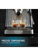 Calphalon BVCLECMP1 Temp IQ Espresso Machine with Steam Wand Stainless