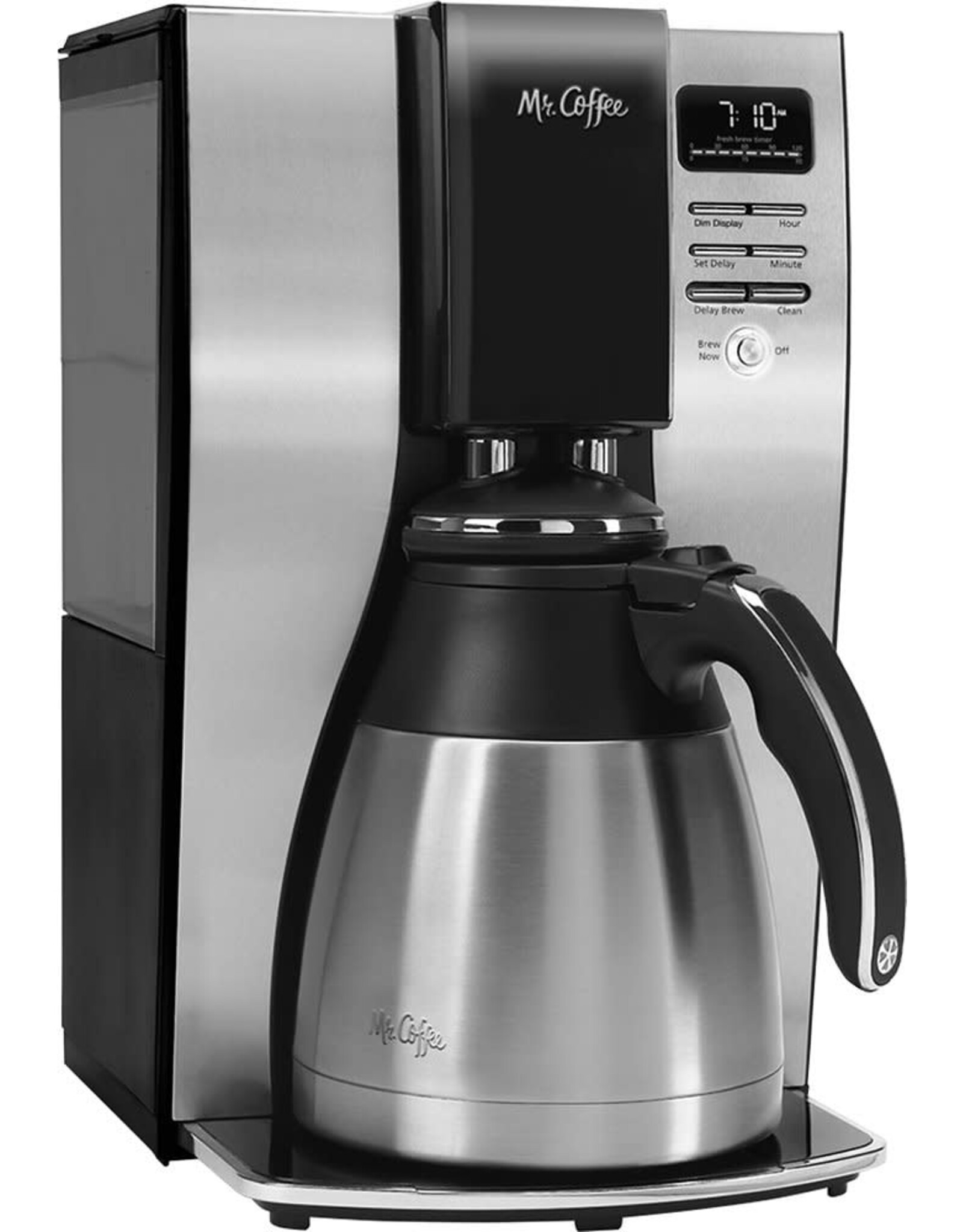 mr. coffee 2131962 Mr. Coffee - 10-Cup Coffee Maker with Thermal Carafe - Stainless-Steel/Black