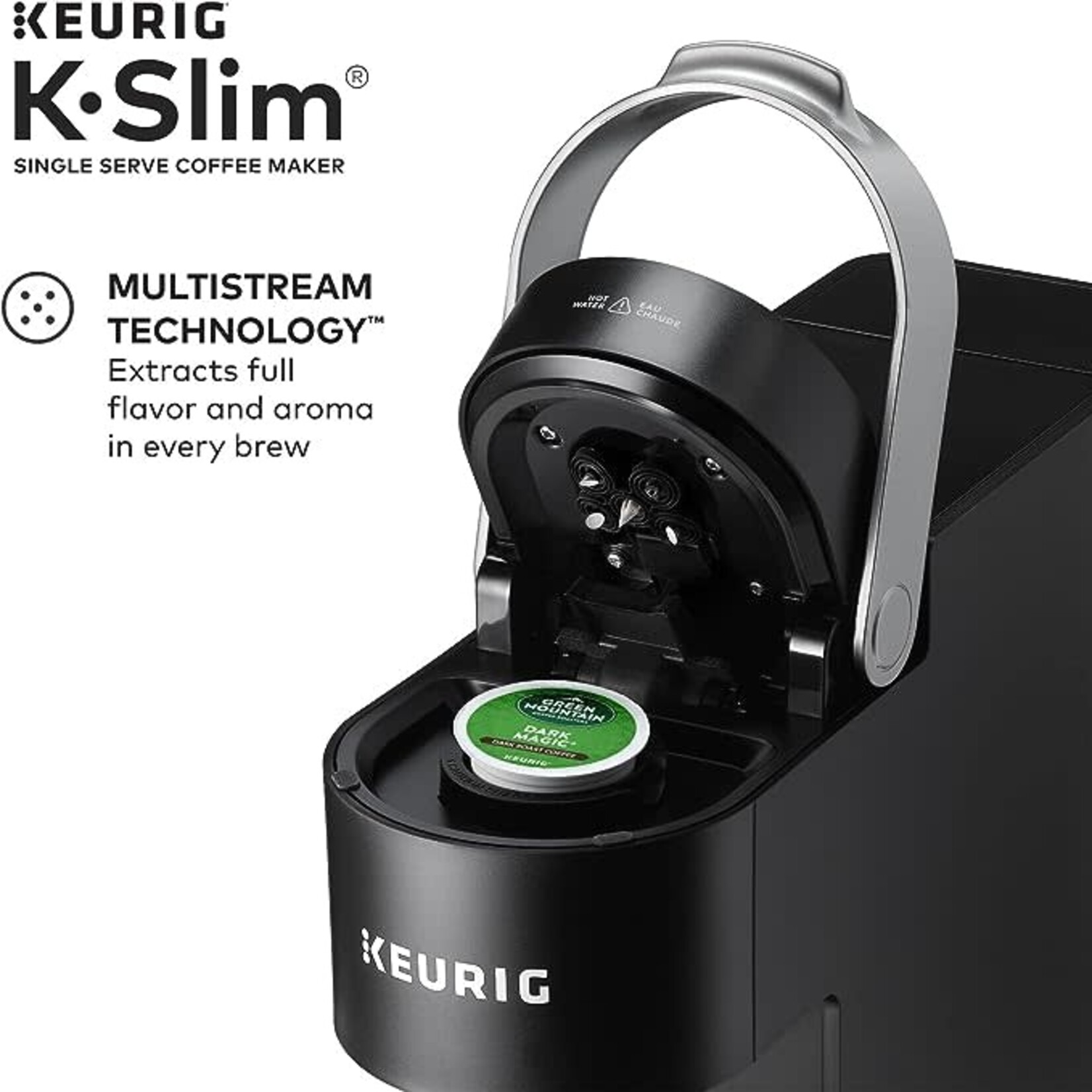 Keurig 5000350119 Keurig - K-Slim Single-Serve K-Cup Pod Coffee Maker - Black