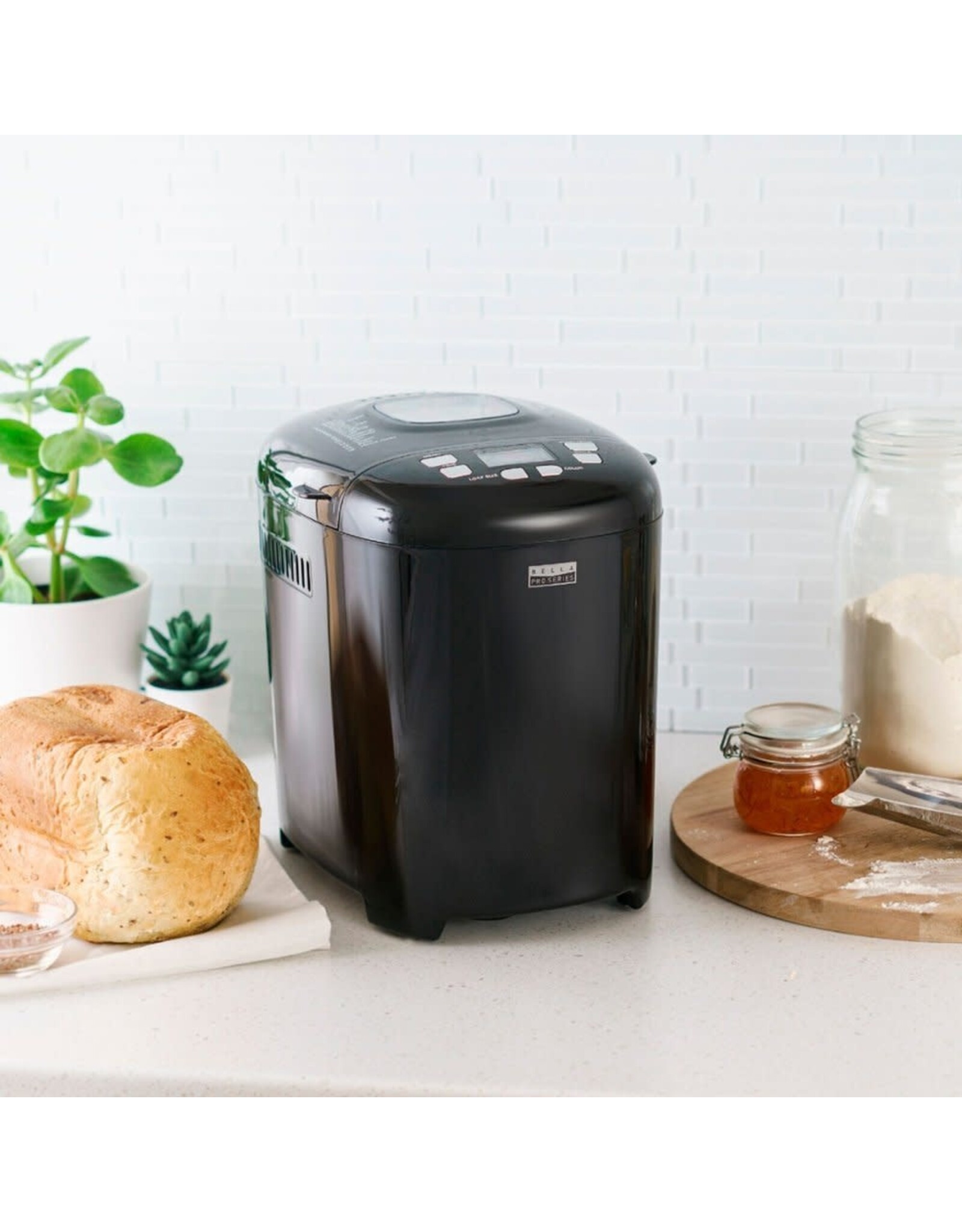 Bella pro Bella Pro Series - 2-lb. Bread Maker - Black