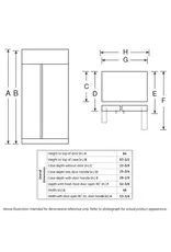 GE PROFILE PSB48YSKSS Profile 28.7 cu. ft. Built-In Side by Side Refrigerator in Stainless Steel