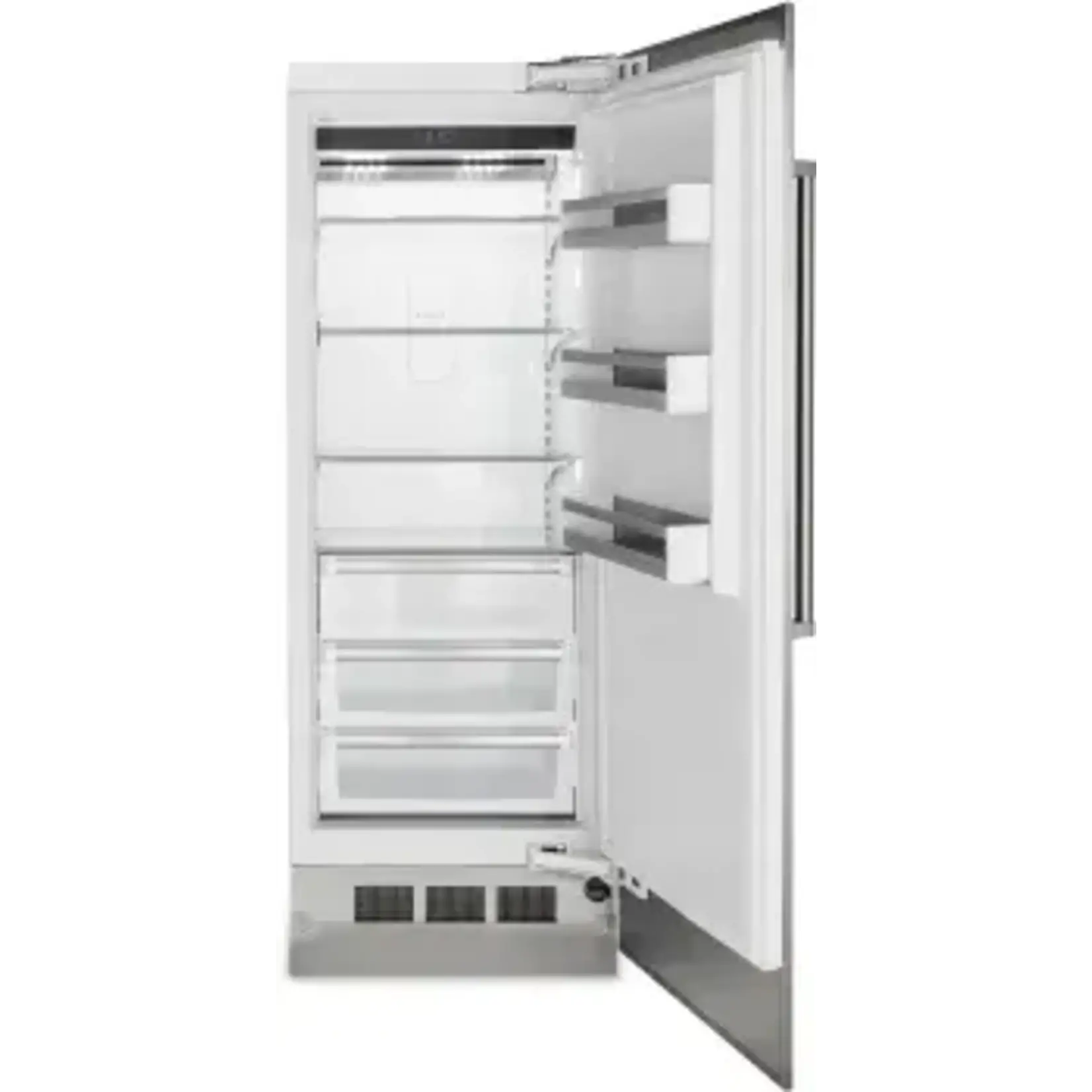 Viking *VR17300WRSS  30 Inch Refrigerator Column with 16.4 Cu. Ft. Capacity, BlueZone™ Fresh Preservation, Capacitive Touch Controls, Led Lighting, Spillproof Plus™ Shelves, Overdrive™ Compressor, and Feather Touch™ Internal Water Dispenser: Stainless Steel,
