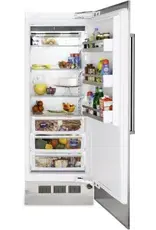 viking VR17300WRSS  30 Inch Refrigerator Column with 16.4 Cu. Ft. Capacity, BlueZone™ Fresh Preservation, Capacitive Touch Controls, Led Lighting, Spillproof Plus™ Shelves, Overdrive™ Compressor, and Feather Touch™ Internal Water Dispenser: Stainless Steel, Righ