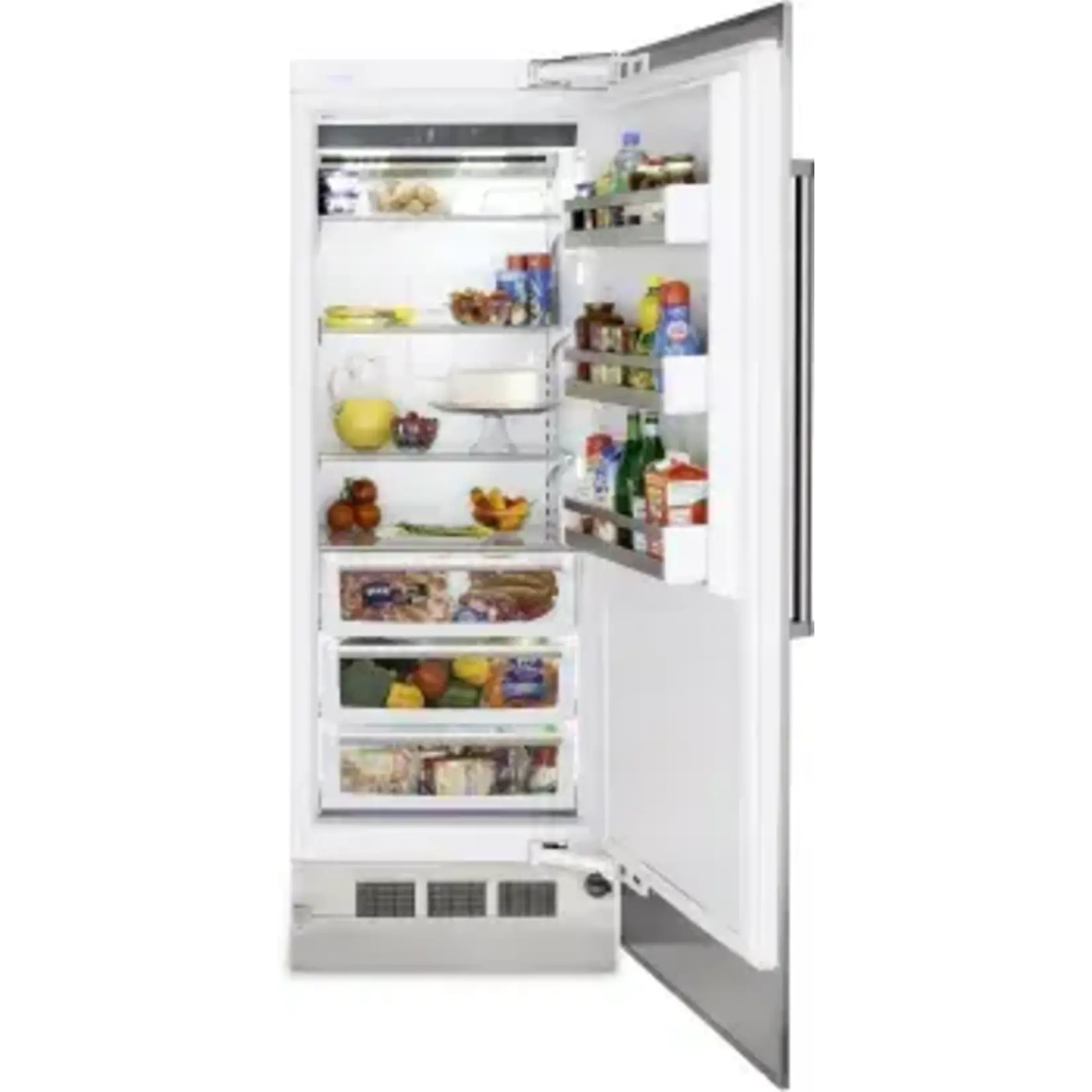 Viking *VR17300WRSS  30 Inch Refrigerator Column with 16.4 Cu. Ft. Capacity, BlueZone™ Fresh Preservation, Capacitive Touch Controls, Led Lighting, Spillproof Plus™ Shelves, Overdrive™ Compressor, and Feather Touch™ Internal Water Dispenser: Stainless Steel,