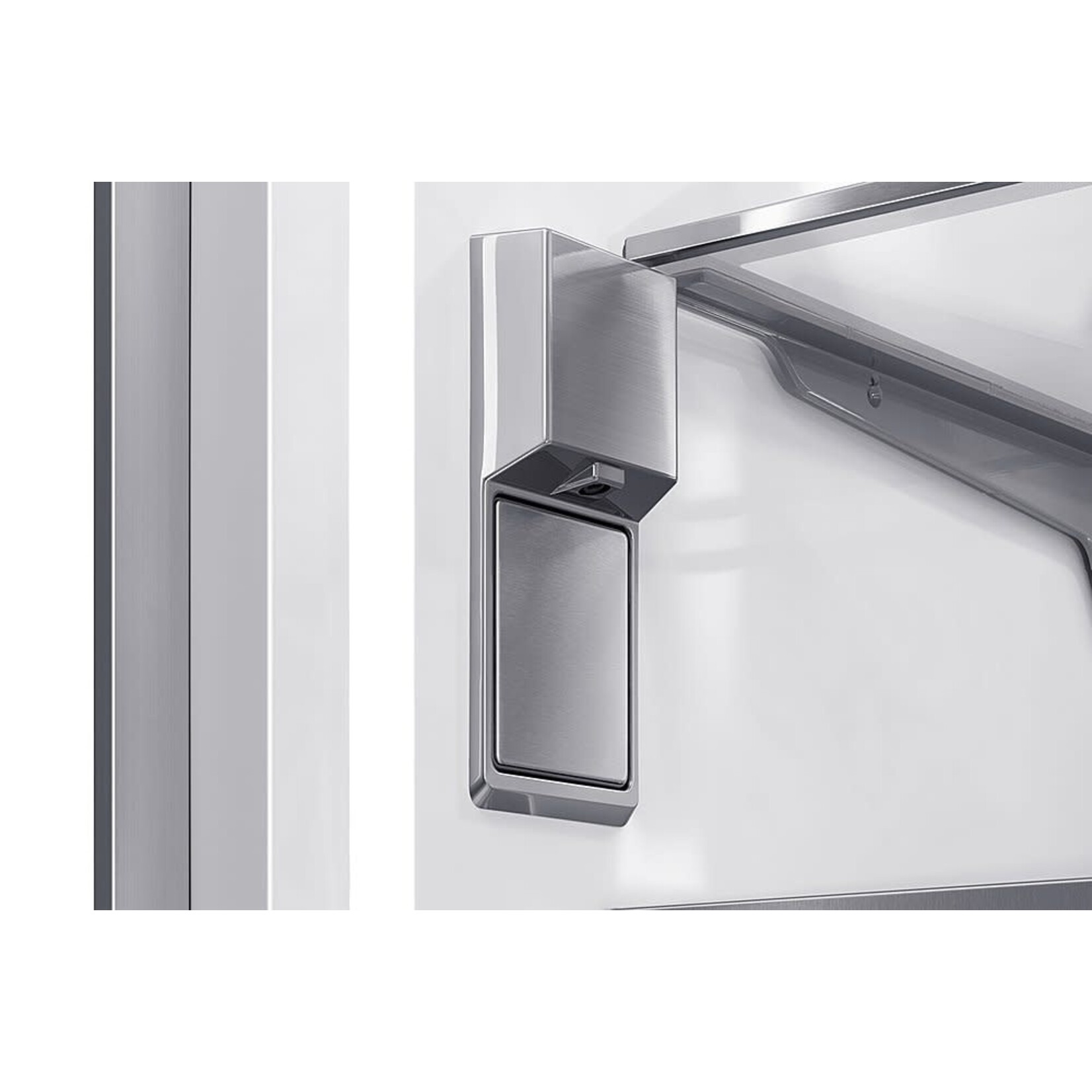 *DRF425300AP 42 Inch Panel Ready Built-In 4 Door French Door Refrigerator with 23.5 Cu. Ft. Total Capacity, Internal Water Dispenser, Ice Maker, Triple Cooling, FreshZone™ Plus Compartment, FreshZone™ Drawer, Sabbath Mode, and ENERGY STAR® Qualified