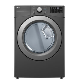 lg DLE3470M 7.4 cu. ft. Vented Stackable Electric Dryer in Middle Black with Sensor Dry Technology