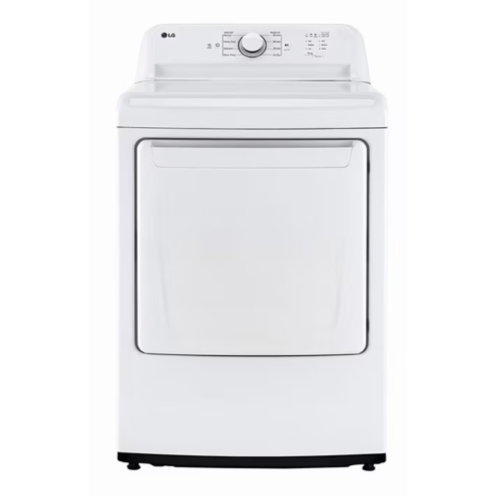 LG #DLG6101W  7.3 Cu.Ft. Vented Gas Dryer in White with Sensor Dry Technology