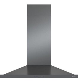 ZAN-E30CBS Zephyr - Anzio 30 in. 600 CFM Wall Mount Range Hood with LED Light - Black Stainless Steel