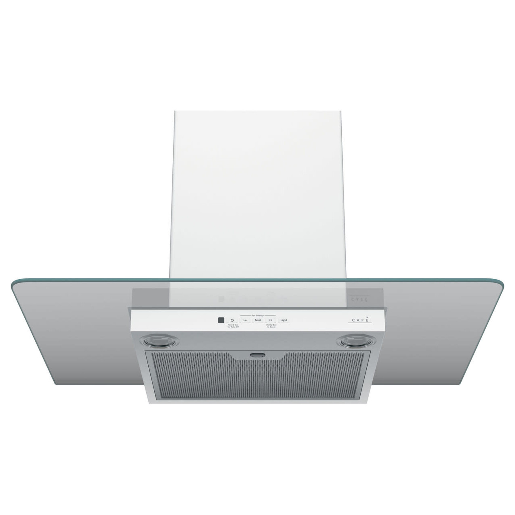 *CVW73014MWM Café™ 30" Wall-Mount Glass Canopy Chimney Hood