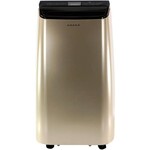 Amana Amana 7,500 BTU Portable Air Conditioner Cools 500 Sq. Ft. with LCD Display,  Auto-Restart and Wheels in Gold