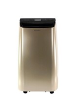 AMANA AMAP121AD-2 Amana 7,500 BTU Portable Air Conditioner Cools 500 Sq. Ft. with LCD Display, Auto-Restart and Wheels in Gold