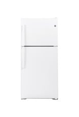 GE GTS22KGNRWW  21.9 cu. ft. Top Freezer Refrigerator in White, Garage Ready