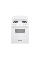 GE RGBS330DRWW Hotpoint 30-in 4 Burners 4.8-cu ft Freestanding Natural Gas Range (White)