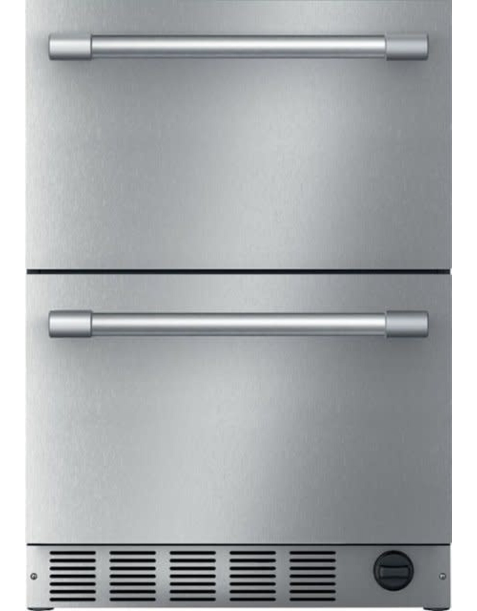 T24UC925DS Thermador - 4.3 Cu. Ft. Built-In Double Drawer Under-Counter Refrigerator/Freezer with Professional Series Handle - Stainless Steel