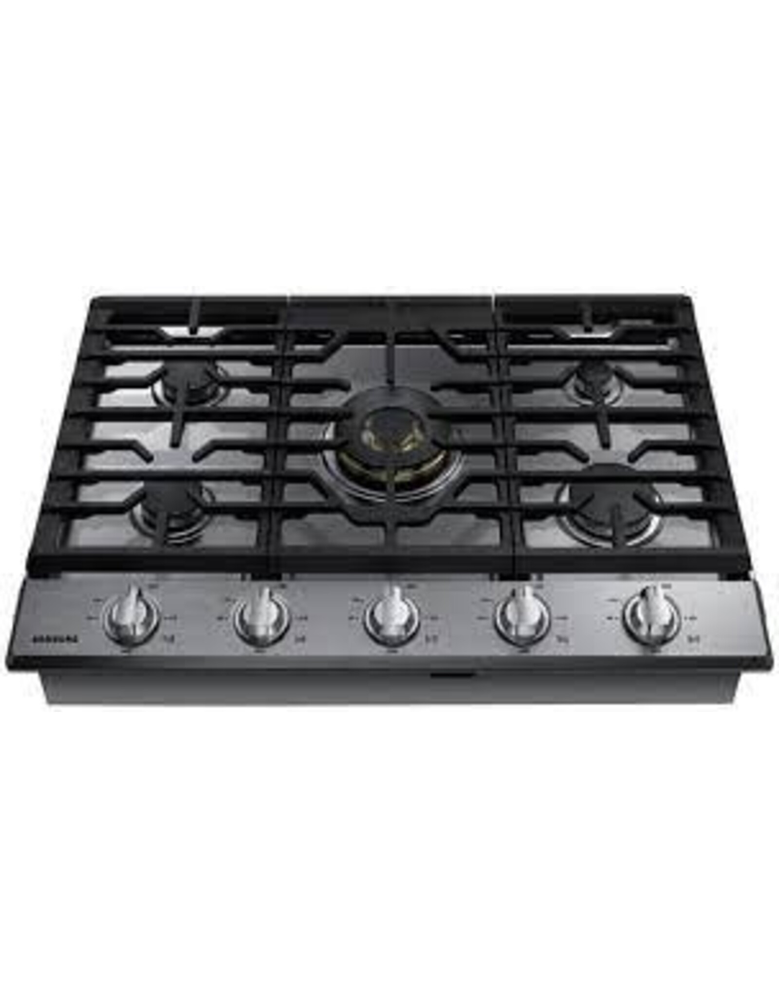 SAMSUNG Samsung 36 in. Gas Cooktop in Stainless with 5 Burners including Dual Brass Power Burner with Wi-Fi