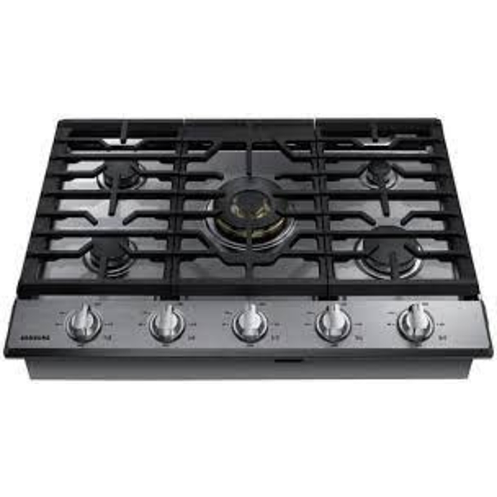 SAMSUNG NA36N7755TS Samsung 36 in. Gas Cooktop in Stainless with 5 Burners including Dual Brass Power Burner with Wi-Fi