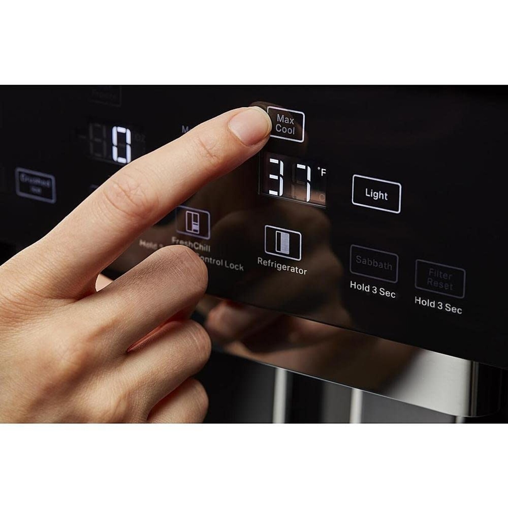 KitchenAid 29.4 cu. ft. - Built-In, Side by Side Refrigerator in Stainless Steel with PrintShield Finish