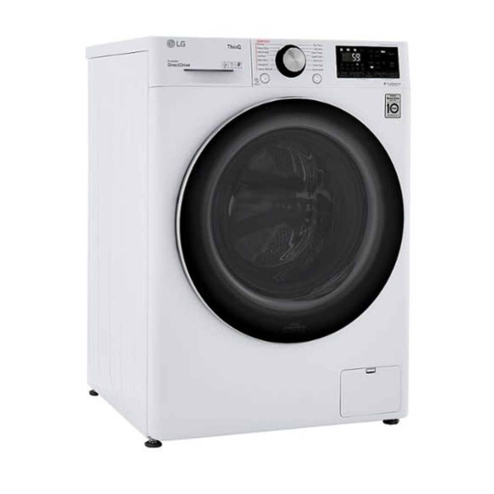 LG Electronics #*WM3555HWA LG 2.4-cu ft Capacity White Ventless All-in-One Washer/Dryer Combo ENERGY STAR