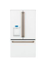 GE Cafe' CYE22TP4MW2 Café™ ENERGY STAR® 22.1 Cu. Ft. Smart Counter-Depth French-Door Refrigerator with Hot Water Dispenser