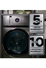 GE PROFILE PFQ97HSPVDS GE Profile™ 4.8 cu. ft. Capacity UltraFast Combo with Ventless Heat Pump Technology Washer/Dryer