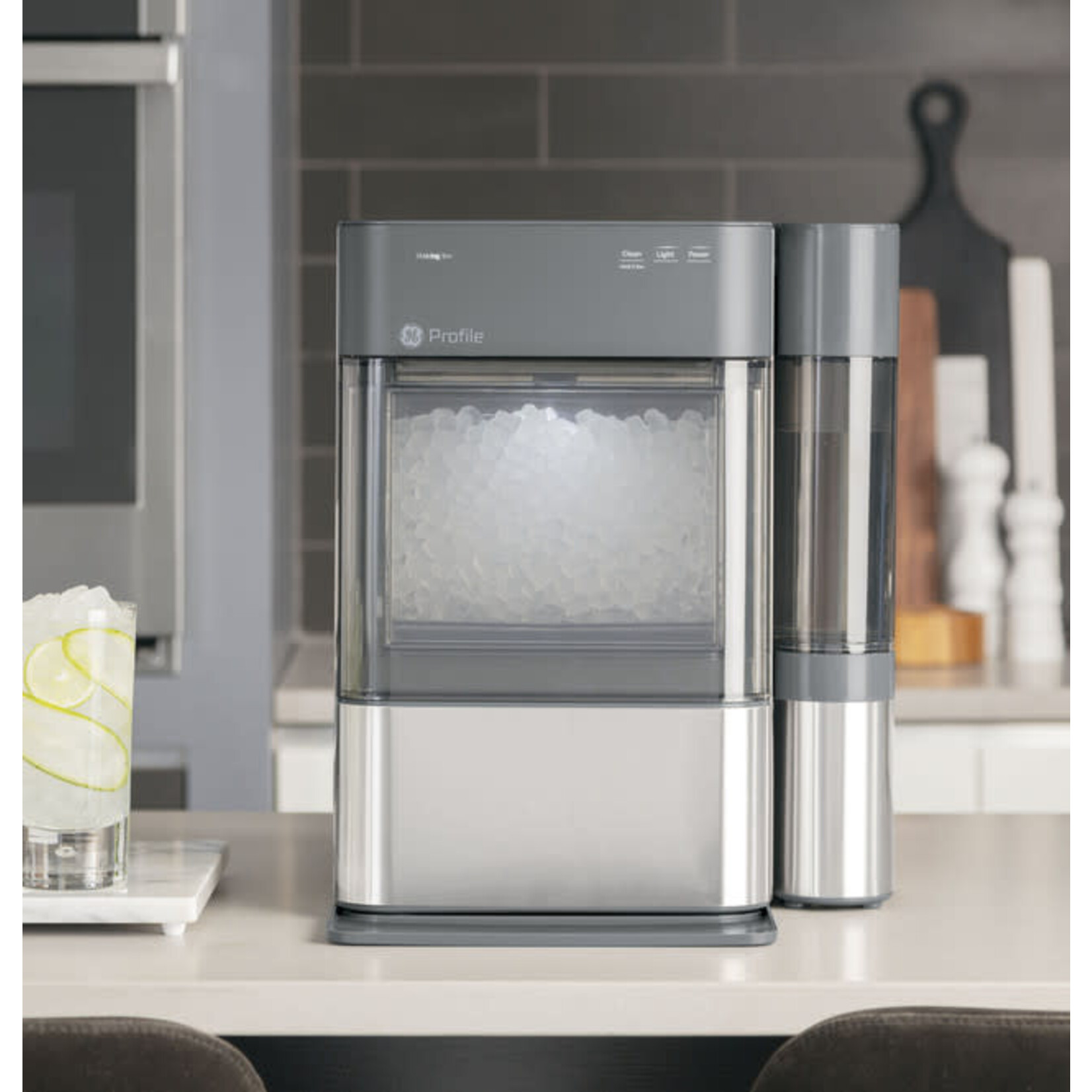 GE Profile #*XPIO43SCSS GE Profile™ Opal™ 2.0 Nugget Ice Maker + Side Tank + 4 Opal Filters