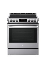 LG Electronics LG  6.3 cu. ft. Slide-In Electric Range with ProBake Convection Oven and EasyClean in Stainless Steel