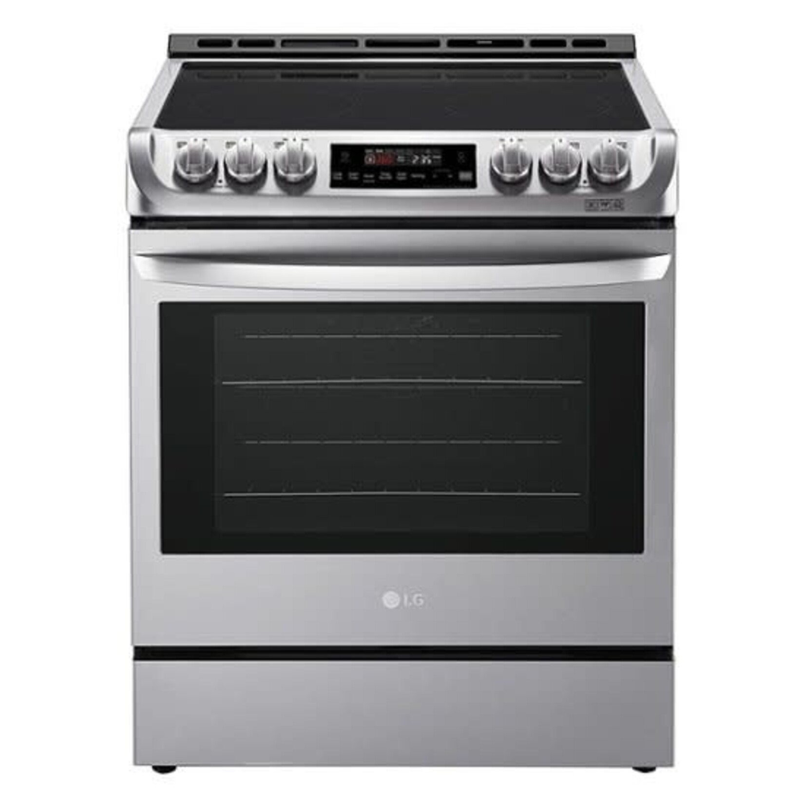 LG Electronics *LSE4611ST LG  6.3 cu. ft. Slide-In Electric Range with ProBake Convection Oven and EasyClean in Stainless Steel