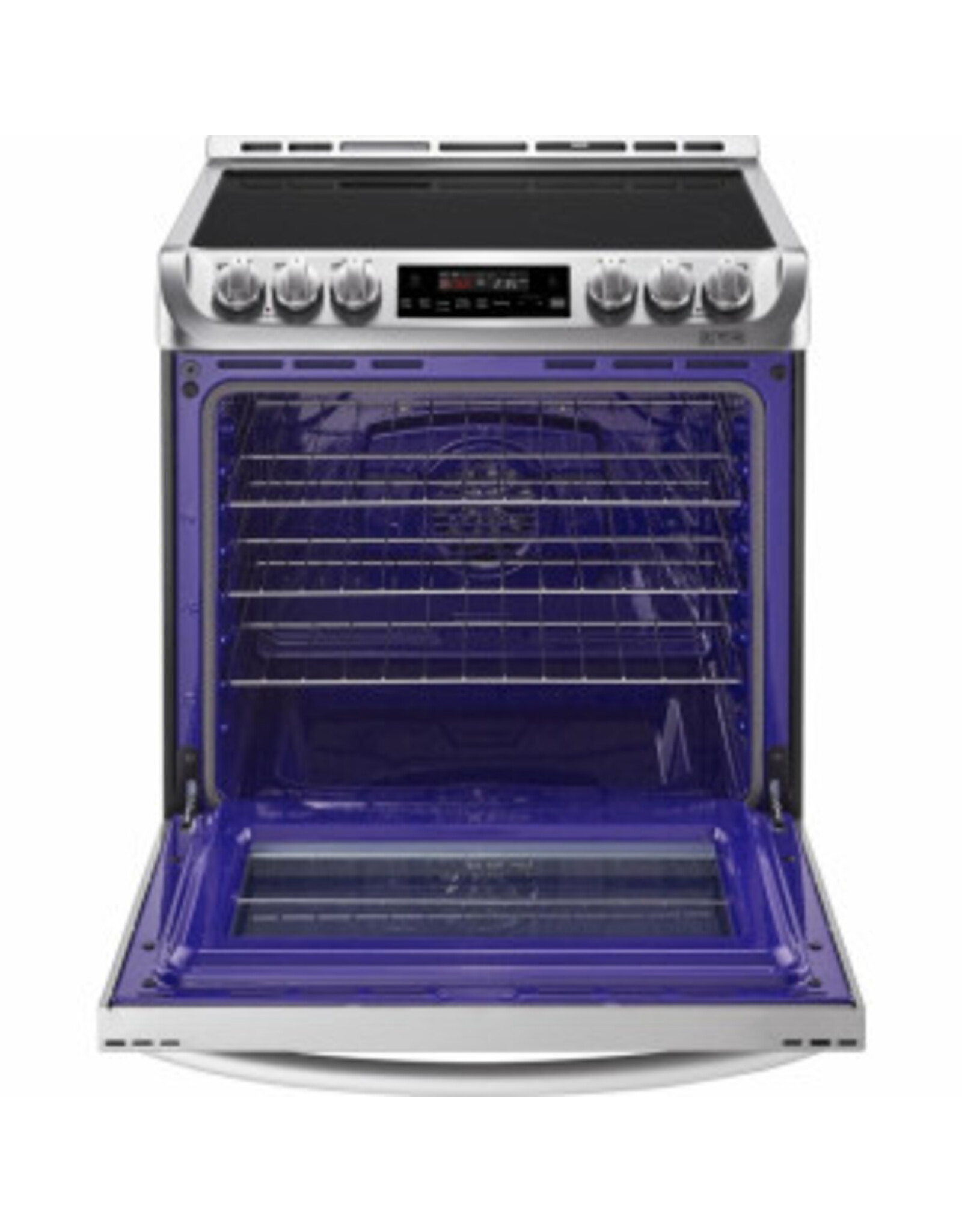 LG Electronics LG  6.3 cu. ft. Slide-In Electric Range with ProBake Convection Oven and EasyClean in Stainless Steel