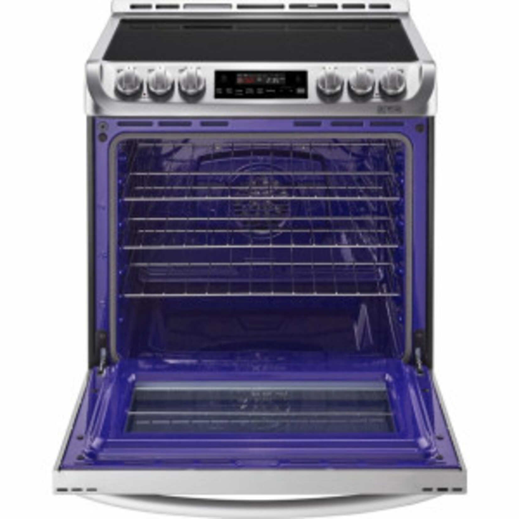 LG Electronics *LSE4611ST LG  6.3 cu. ft. Slide-In Electric Range with ProBake Convection Oven and EasyClean in Stainless Steel