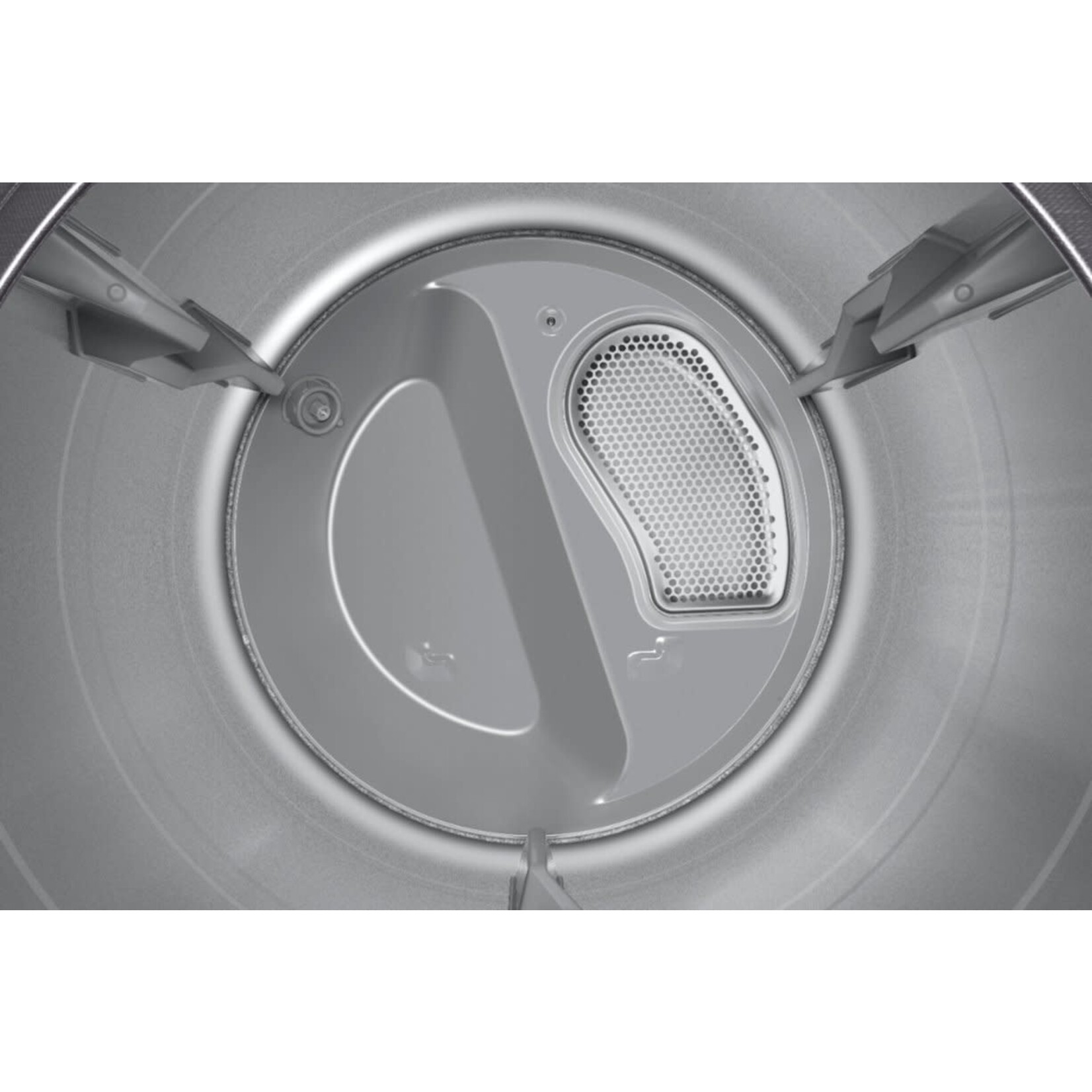 SAMSUNG DVE50R8500V Samsung 7.5 cu. ft. 240-Volt Black Stainless Steel Front Load Electric Dryer with Steam Sanitize+, ENERGY STAR