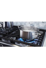 SAMSUNG NX60T8711SS 30 in. 6 cu. ft. Slide-In Gas Range with Smart Dial and Air Fry in Fingerprint Resistant Stainless Steel