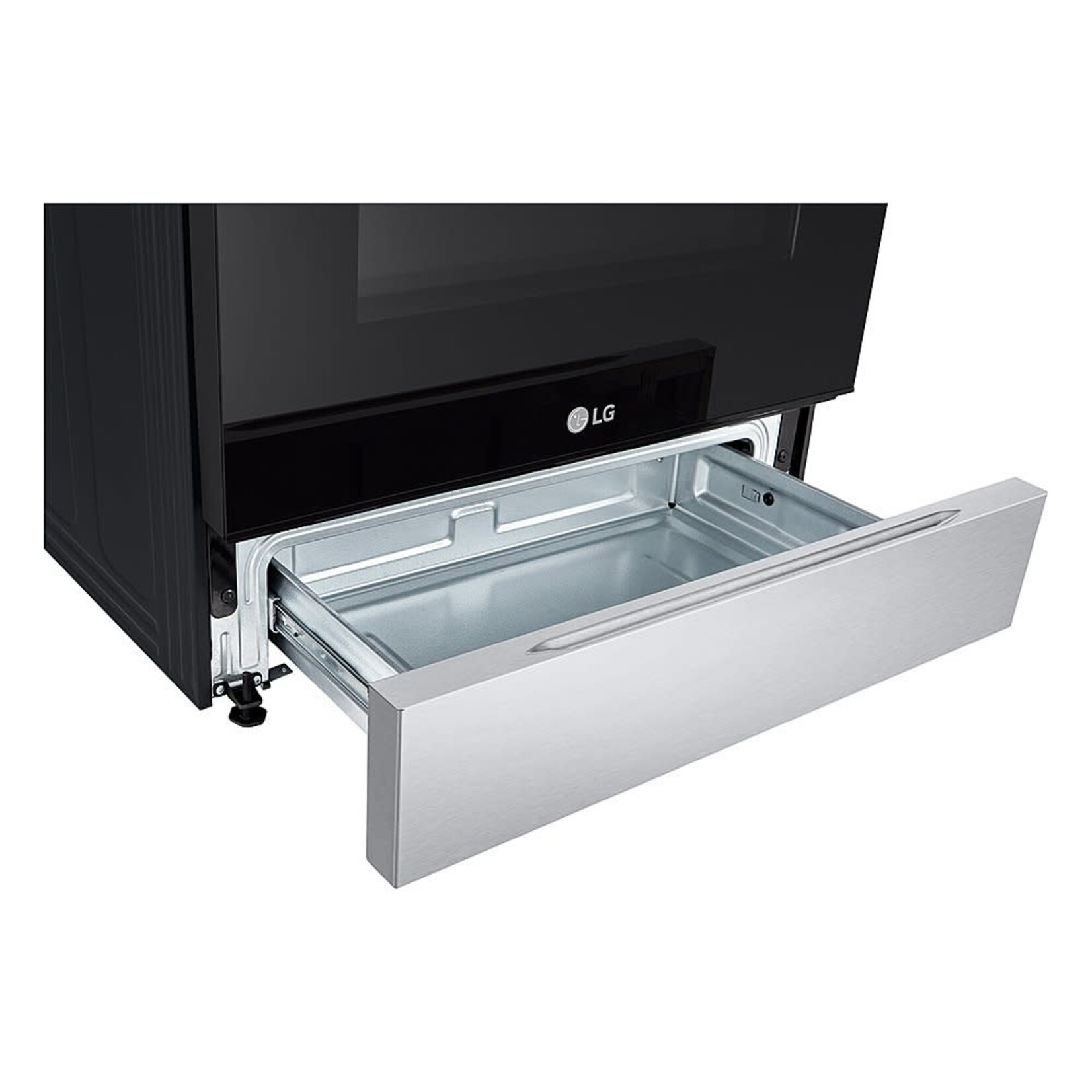 LG #LSGL5833F 30 in. 5.8 cu. ft. Slide in Smart Gas Range with 5 Burners in PrintProof Stainless Steel