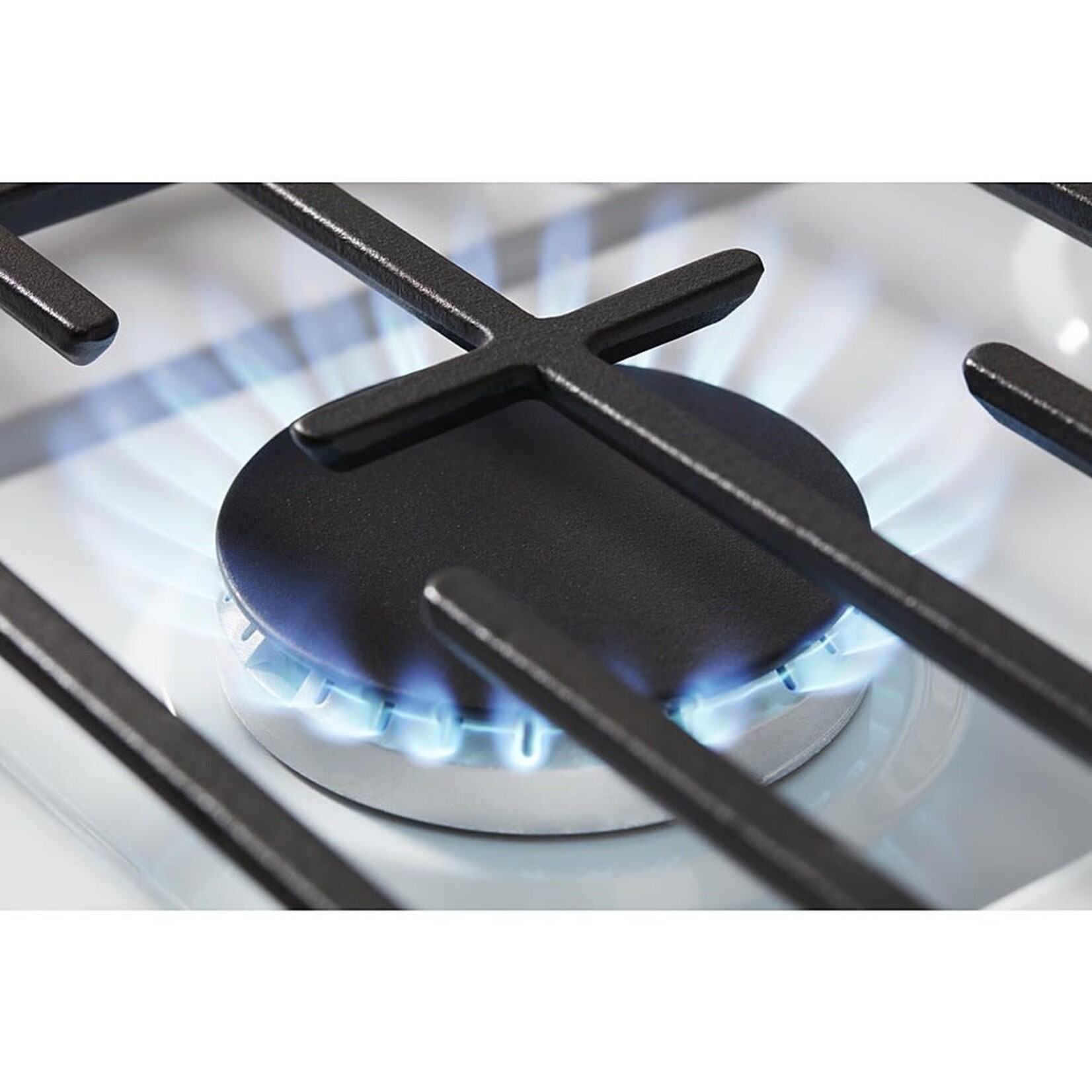 Whirlpool *WFG320M0MW0 30-in 4 Burners 5.1-cu ft Freestanding Gas Range in. White