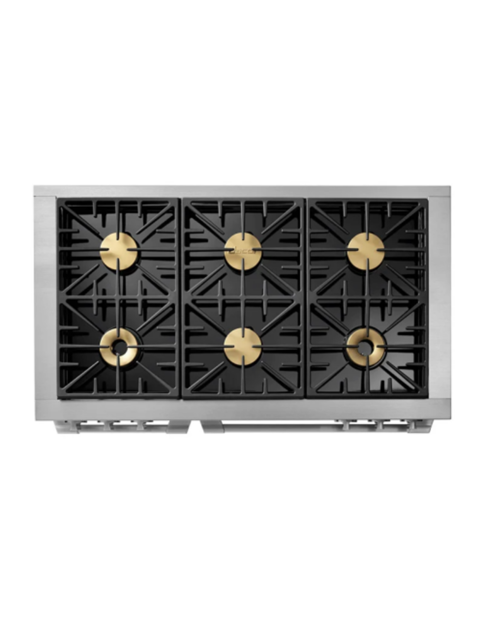 Dacor professional HDPR48S/NG Dacor - Professional 5.2 Cu. Ft. Natural Gas only Self-Cleaning Freestanding Double Oven Dual Fuel Convection Range, Natural Gas - Silver stainless steel