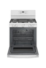 GE PROFILE JGB735DPWW 30 in. 5.0 cu. ft. Gas Range with Self-Cleaning Convection Oven and Air Fry in White