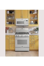 GE PROFILE JGB735DPWW 30 in. 5.0 cu. ft. Gas Range with Self-Cleaning Convection Oven and Air Fry in White