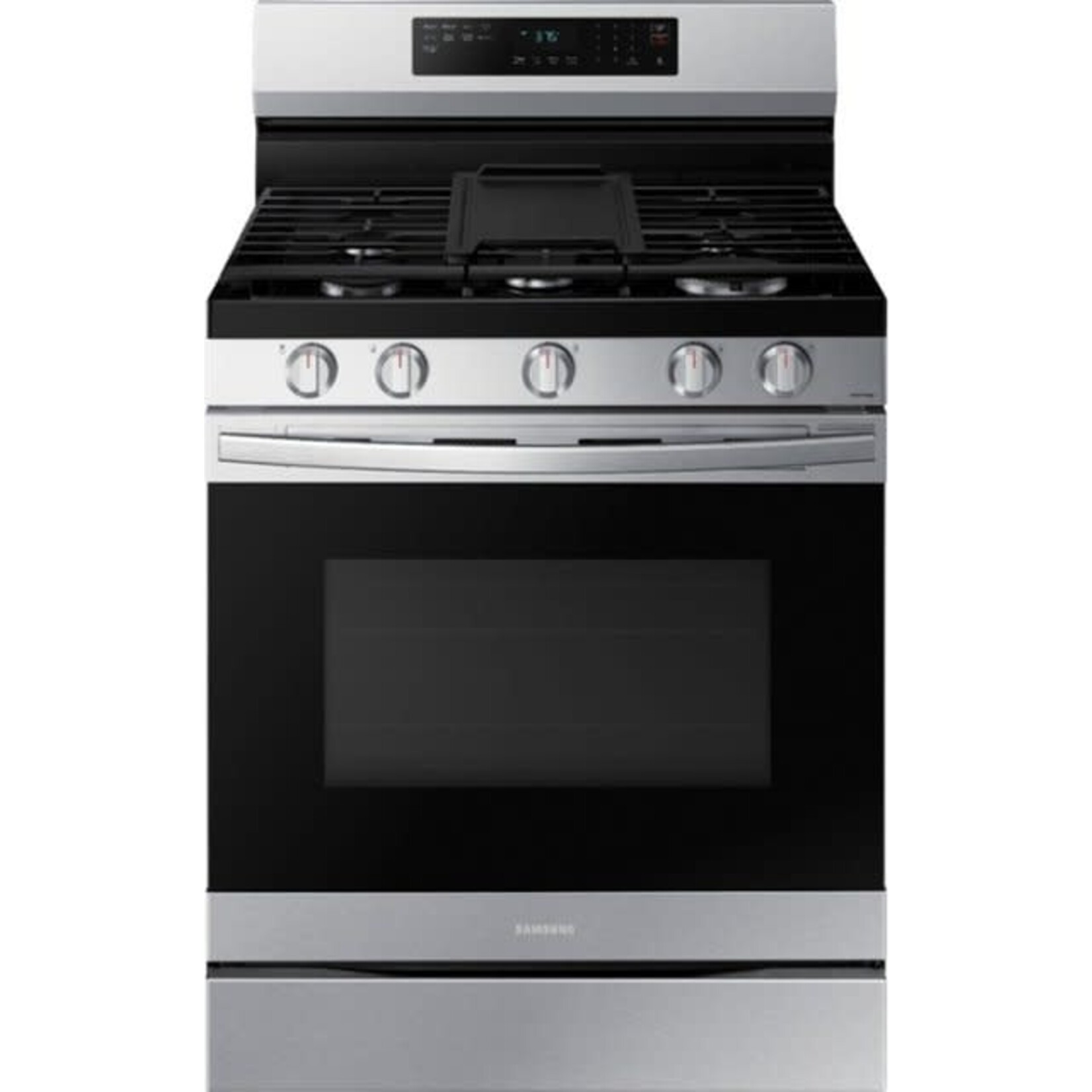 SAMSUNG #*NX60A6511SS/AA - Samsung 6.0 cu. ft. Smart Convection Gas Range with No Preheat AirFry in Stainless Steel