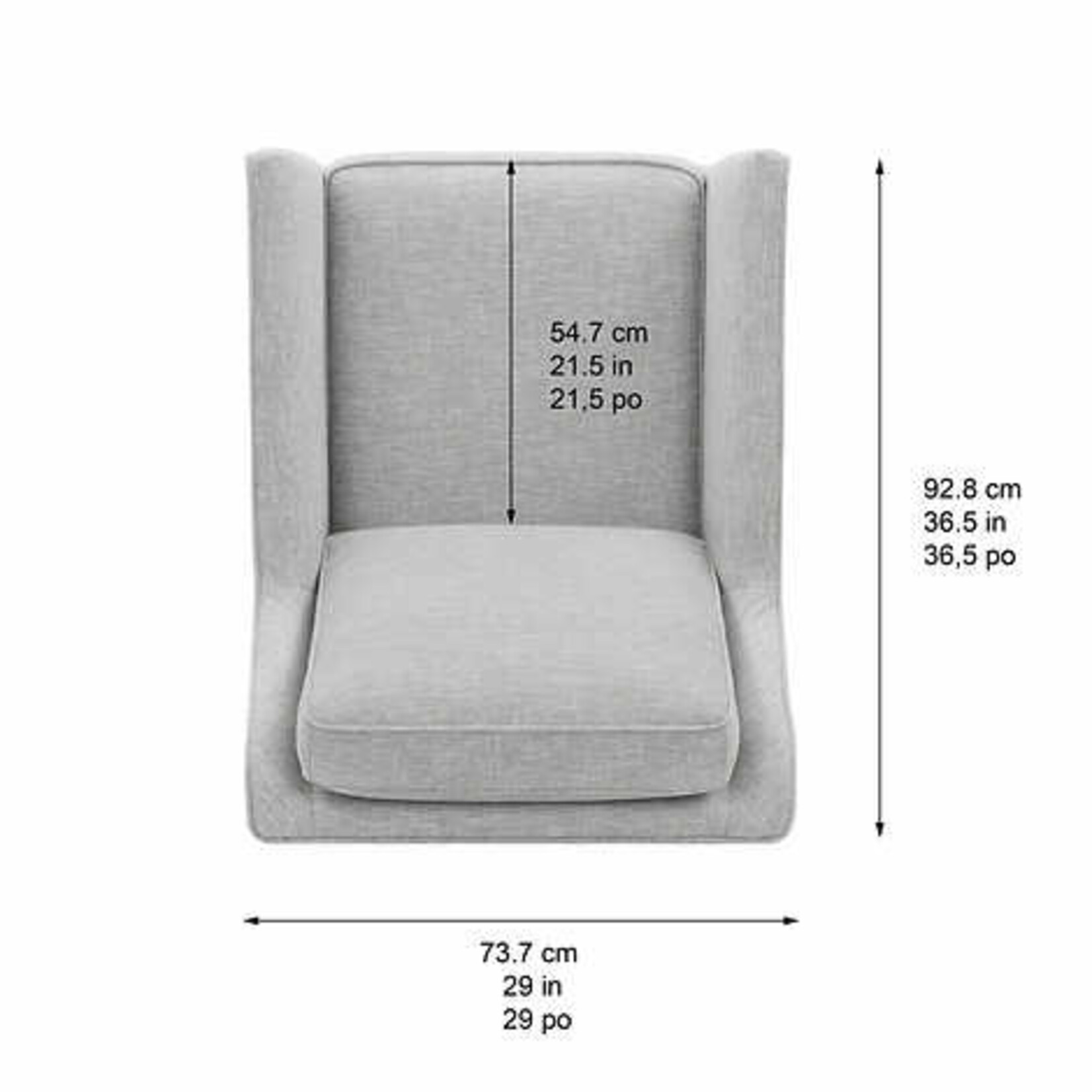 1656710 Thomasville Knox Fabric Accent Chair