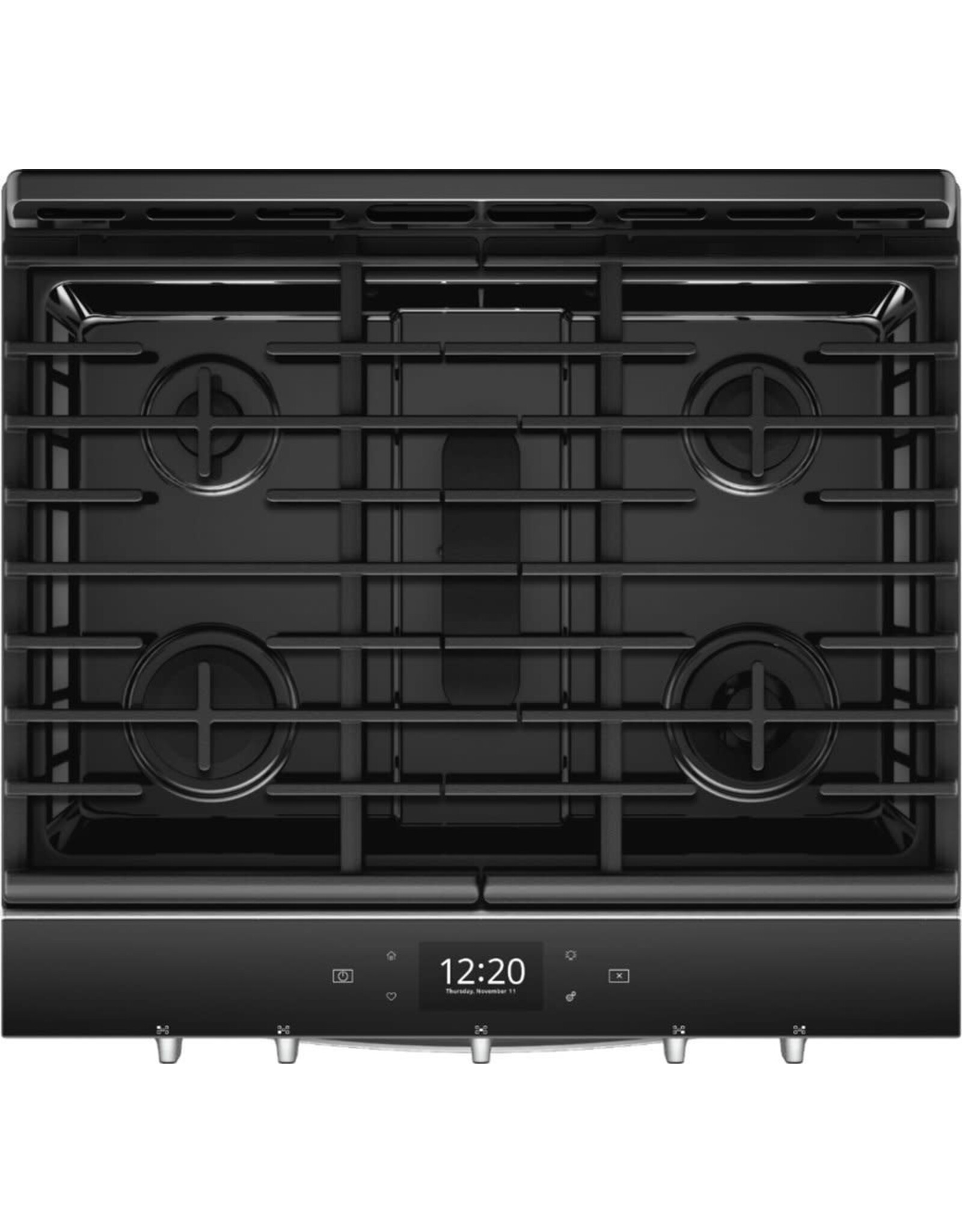 WHIRLPOOL WEG750H0HZ WHR Whirlpool - 5.8 Cu. Ft. Slide-In Gas Convection Range with Self-Cleaning with Air Fry with Connection - Stainless steel