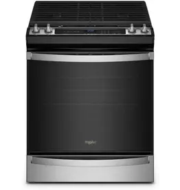 WHIRLPOOL WEG745H0LZ Whirlpool - 5.8 Cu. Ft. Freestanding Gas True Convection Range with Air Fry for Frozen Foods - Stainless Steel
