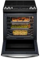 WHIRLPOOL WEG745H0LZ Whirlpool - 5.8 Cu. Ft. Freestanding Gas True Convection Range with Air Fry for Frozen Foods - Stainless Steel