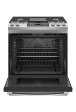 GE JGS760SPSS "30 in. 5.6 cu. ft. Slide-In Gas Range with Self-Cleaning Convection Oven and Air Fry in Stainless Steel