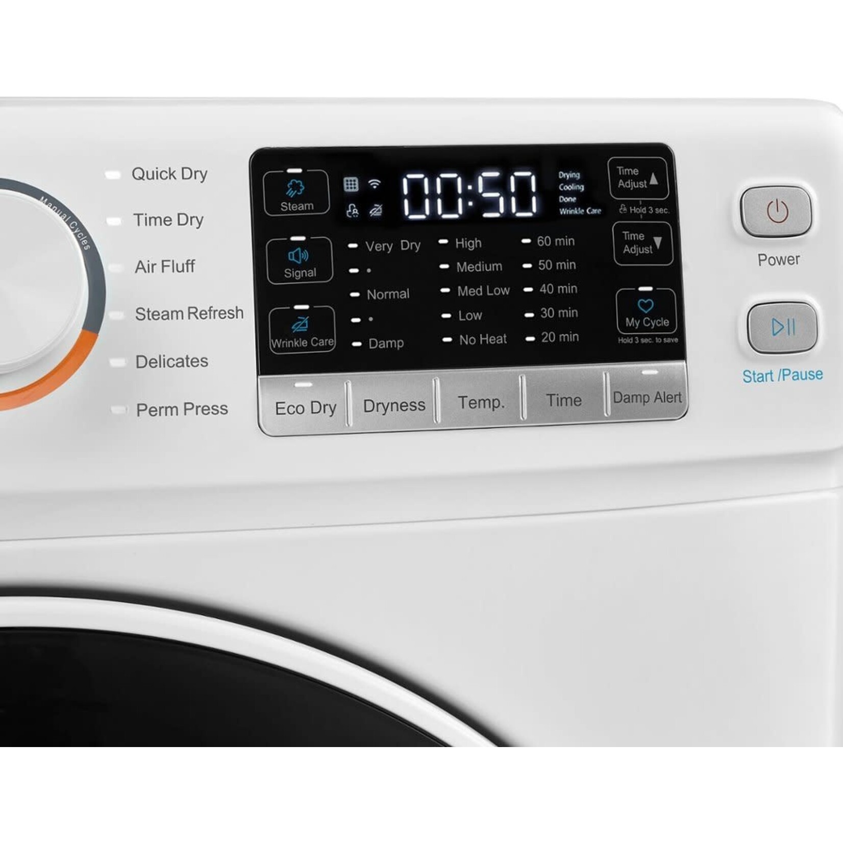 Insignia™ #NS-FDRG80W3 Insignia™ - 8.0 Cu. Ft. Gas Dryer with Steam and Sensor Dry - White
