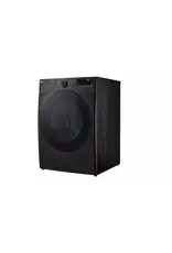 lg DLGX4081B LG - 7.4 Cu. Ft. Stackable Smart Gas Dryer with Steam and Built-In Intelligence - Black Steel