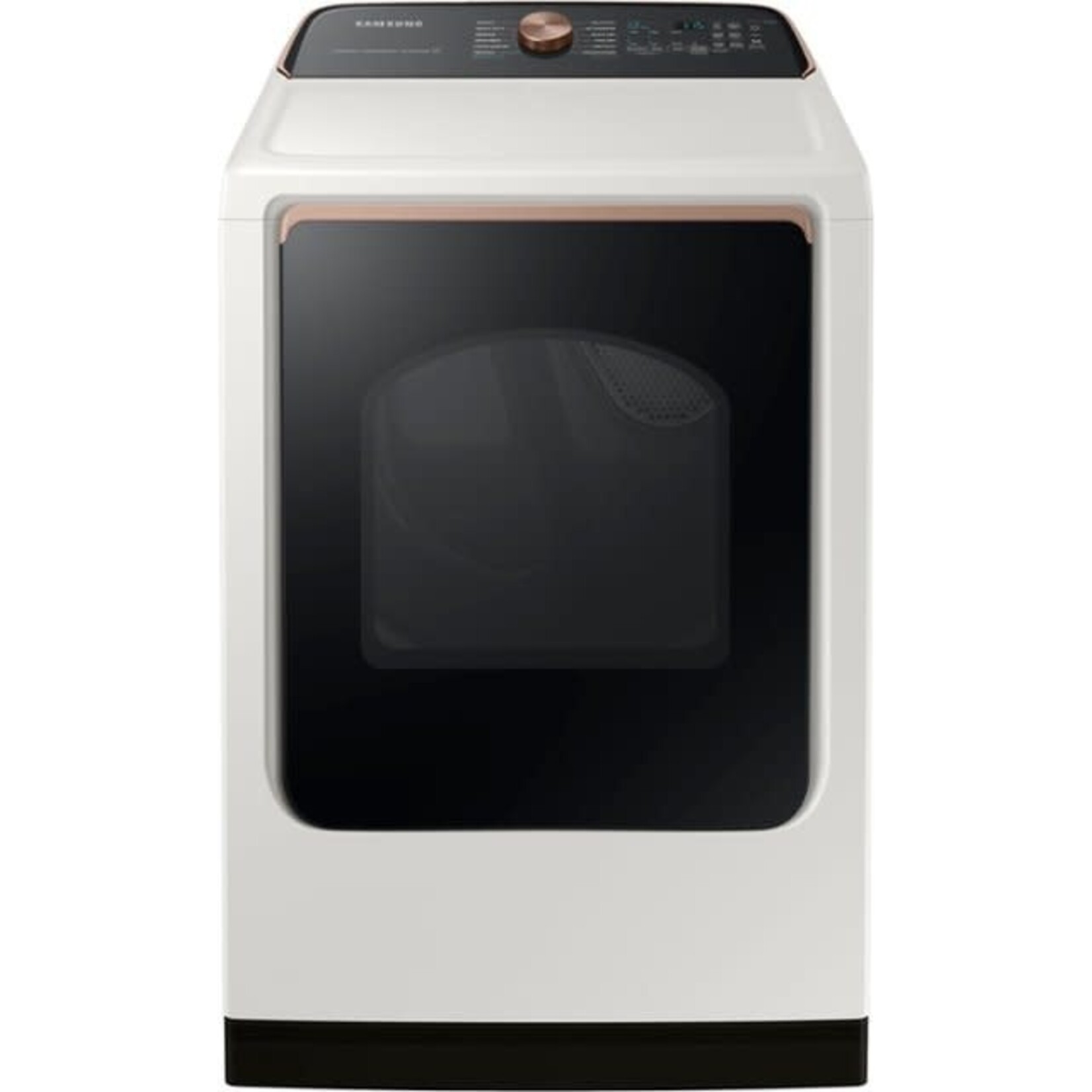 SAMSUNG #DVG55A7300E 7.4 cu. ft. Vented Gas Dryer with Steam Sanitize+ in Ivory