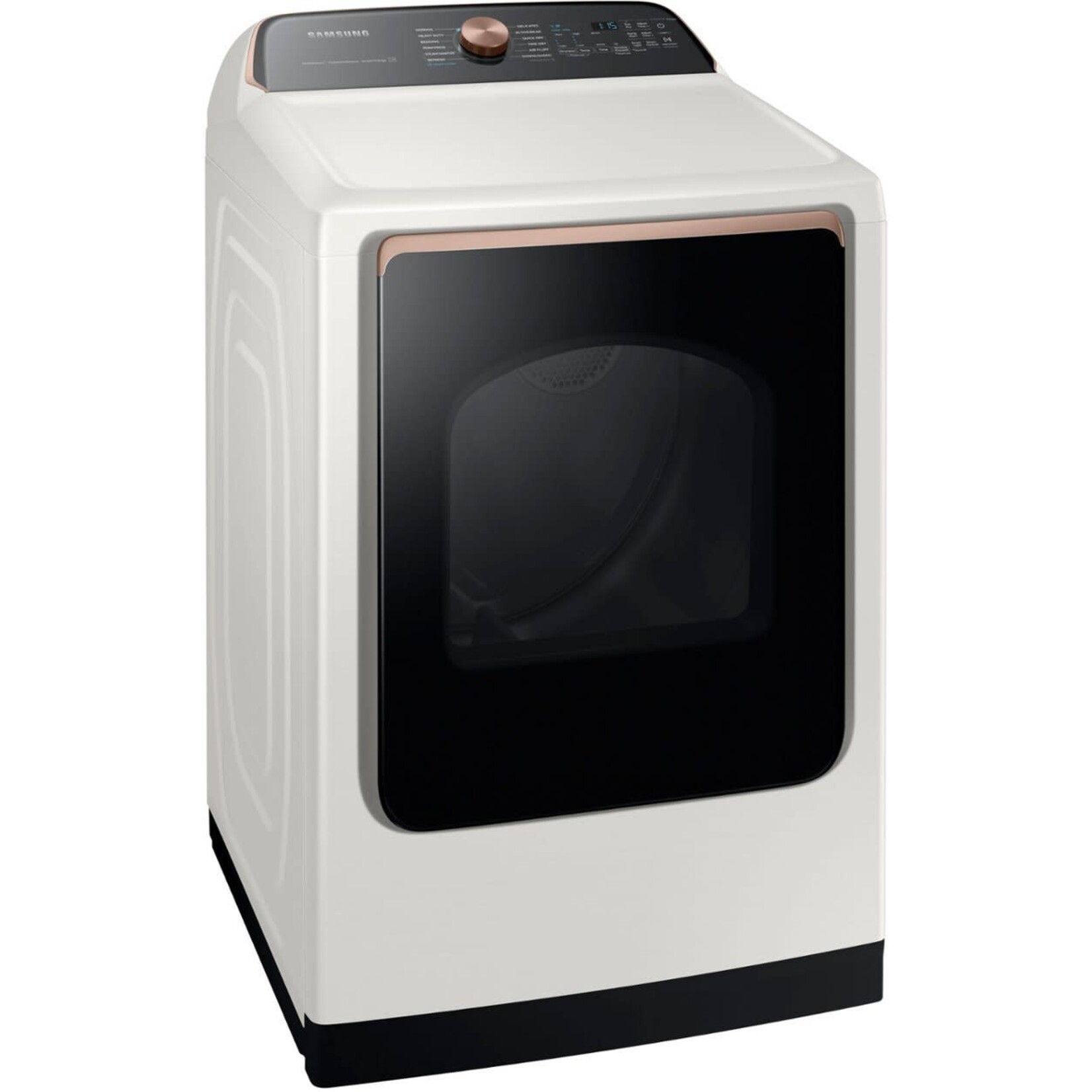 SAMSUNG #DVG55A7300E 7.4 cu. ft. Vented Gas Dryer with Steam Sanitize+ in Ivory