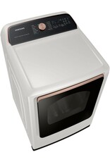 SAMSUNG DVG55A7300E 7.4 cu. ft. Vented Gas Dryer with Steam Sanitize+ in Ivory